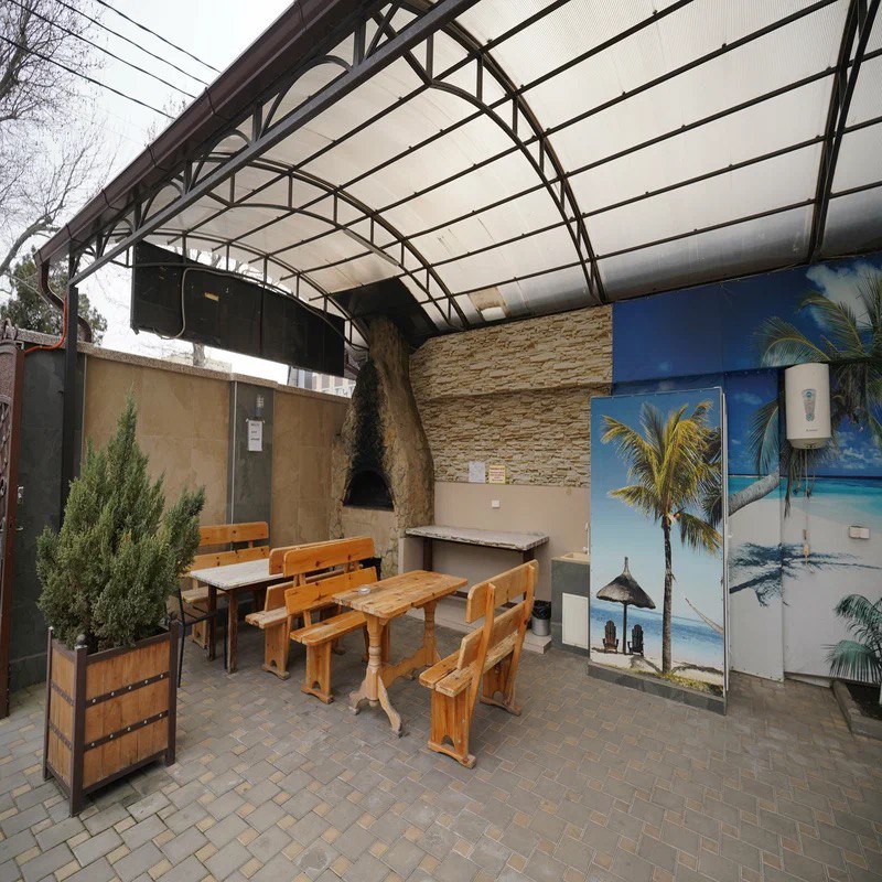 Зона отдыха с мангалом